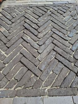 Old look waaltjes mangaan op pallets type Ouderkerk aan de Amstel