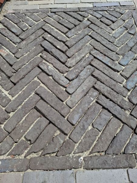 Old look waaltjes mangaan op pallets type Ouderkerk aan de Amstel