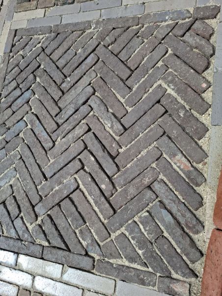 Old look waaltjes mangaan op pallets type Ouderkerk aan de Amstel