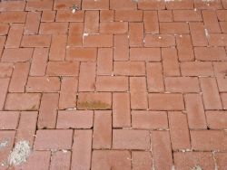 Oude kei formaat Klinkers Rood