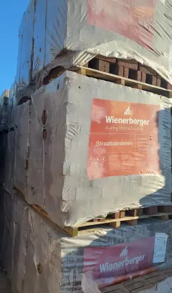 Old look waaltjes Wienerberger mastiek.